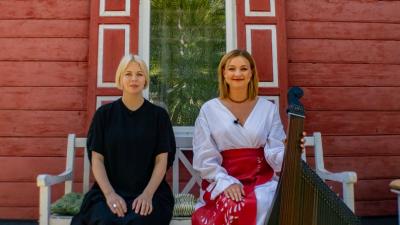 Onuka та співачка KRUTЬ під час зйомок проєкту «Фабрична 12».Фото: Суспільне Чернігів