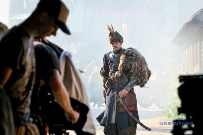 Андрій Ісаєнко у ролі козака Назара. Фото:ukrinform