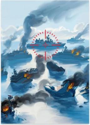 Картка «русскій воєнний флот – до дна!». Фото: Укрпошта. Головна пошта країни