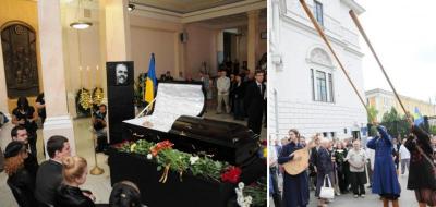 Під час прощання з Юрієм Іллєнком. Фото: Наталя Чубенко