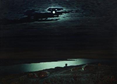 «Місячна ніч на Дніпрі» 1880 рік. Холст, масло. 105 х 144 см.