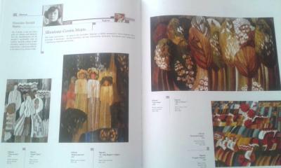 Сторінки альбому-каталогу «Декоративне мистецтво України кінця ХХ століття. 200 імен»