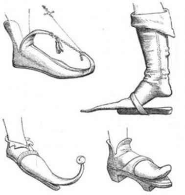 Взуття Середньовічної Європи